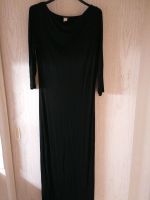 APART 36 langes Viskose Kleid schwarz Basic Wasserfall Kragen Köln - Porz Vorschau