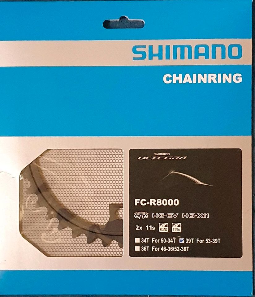 Shimano ultegra kettenblatt 39t in Potsdam