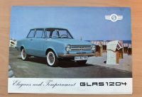 Autoprospekt PKW: Glas 1204, 1963 Bayern - Oberammergau Vorschau