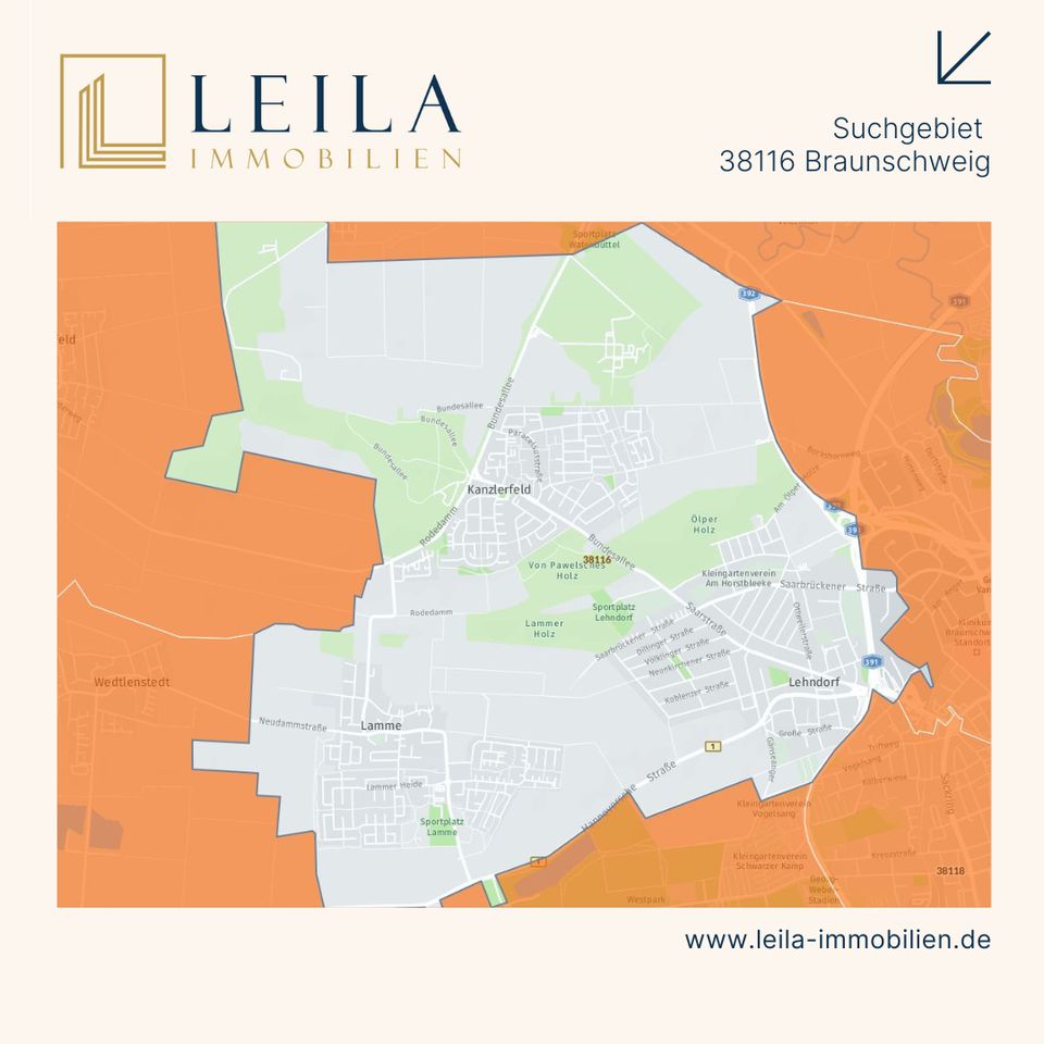 Exklusiver Suchauftrag: Kunde sucht Immobilie - PLZ 38116 in Braunschweig