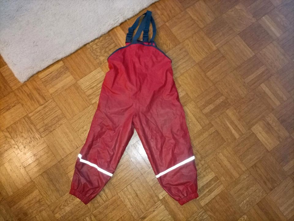 TOP Matsch-/Buddelhose von Playshoes, Gr. 116, m.Fleece gefüttert in Cuxhaven