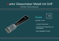 martor Glasschaber Metall mit Griff SCRAPEX ARGENTAX F84 Bayern - Tirschenreuth Vorschau