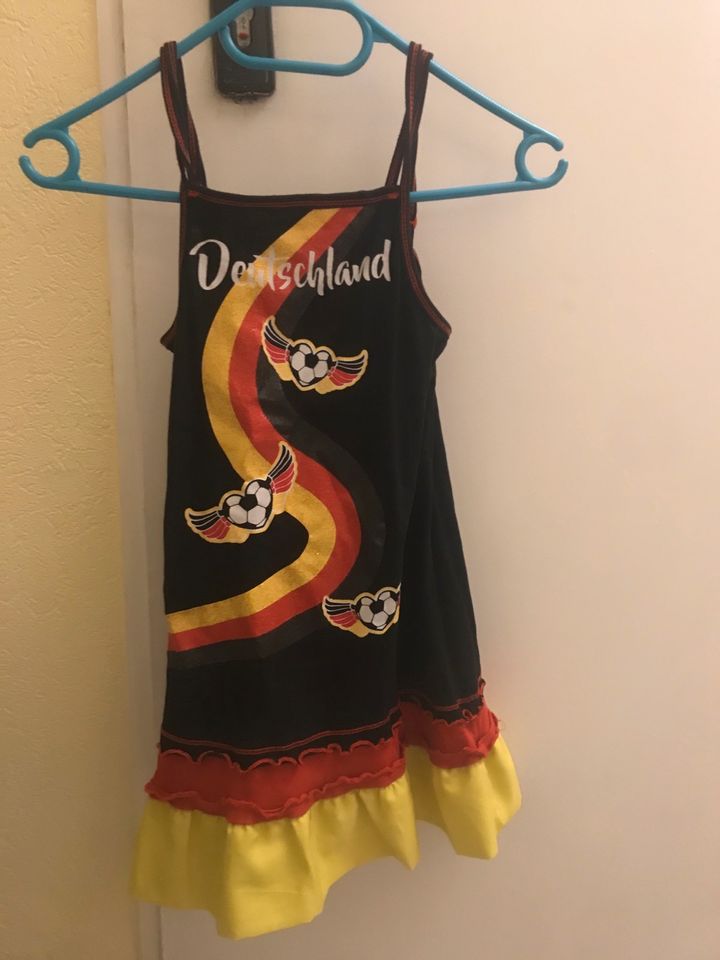 Kiki & Koko,Deutschland ,Kleid,WM,Fußball,116,5-6 Jahre in Rödermark