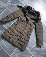 Zara Basic Wintermantel Jacke S khaki/olive Top Dortmund - Mitte Vorschau