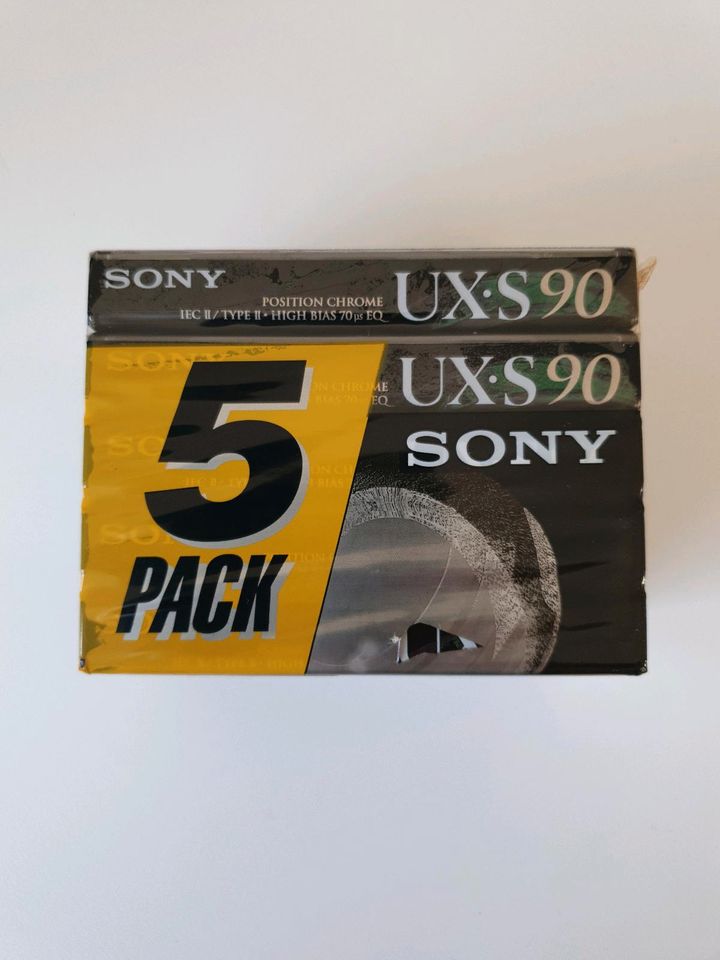 5er Pack MC Sony UXS 90 Super Chrome class in Krefeld