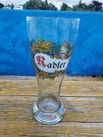 Riesen Bierglas Radler Maß Weizenbierglas, dicker Rand,Mannschaft Bayern - Günzburg Vorschau