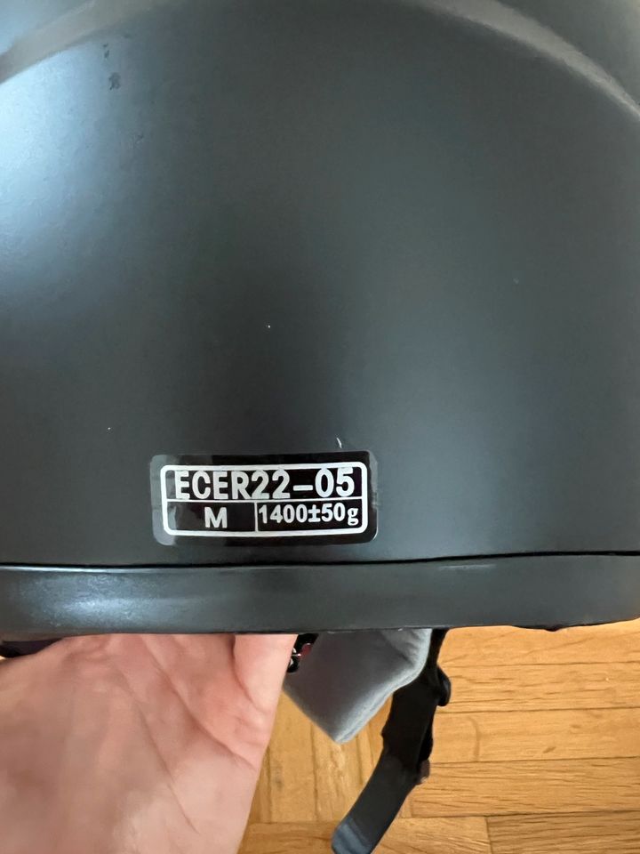 NEXO FF 389 Motorradhelm Integralhelm Schwarz Gr.M 1xgetragen! in Frankfurt am Main