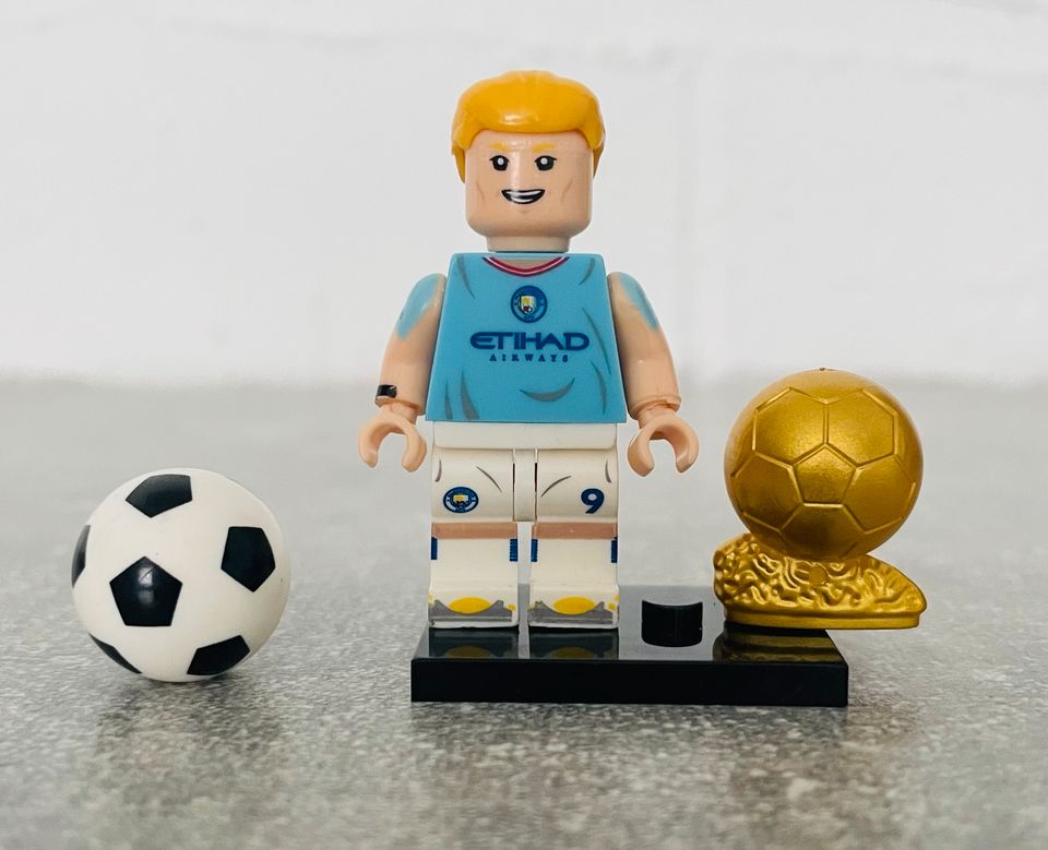 Fußball Minifigur Erling Haaland Manchester City in Merzenich