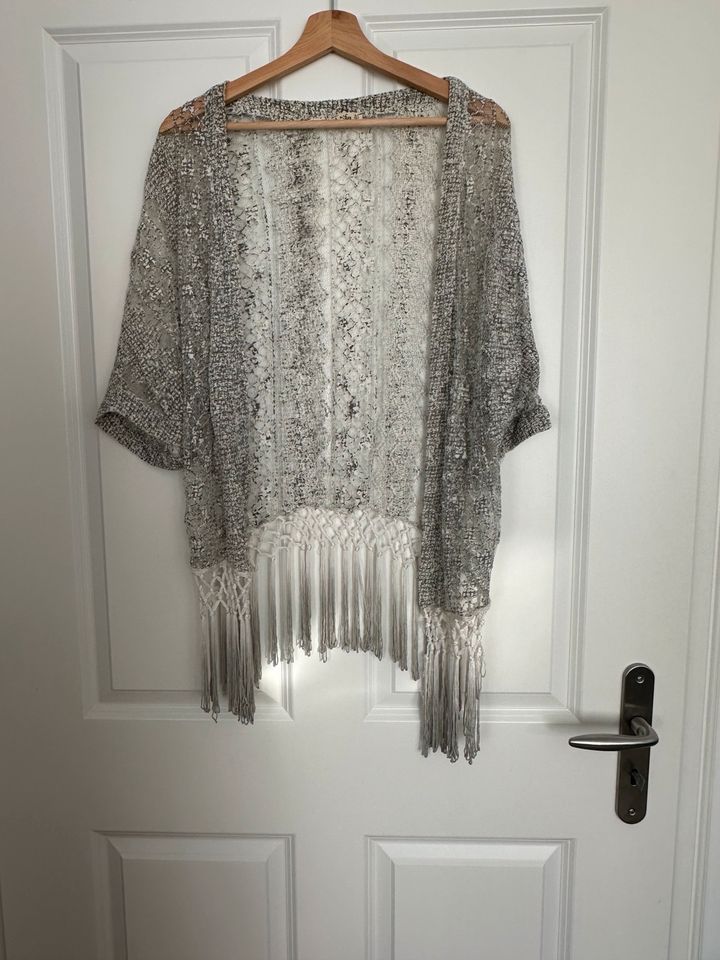 Hollister Cardigan Sommer grau beige Gr. S neu in Schwelm