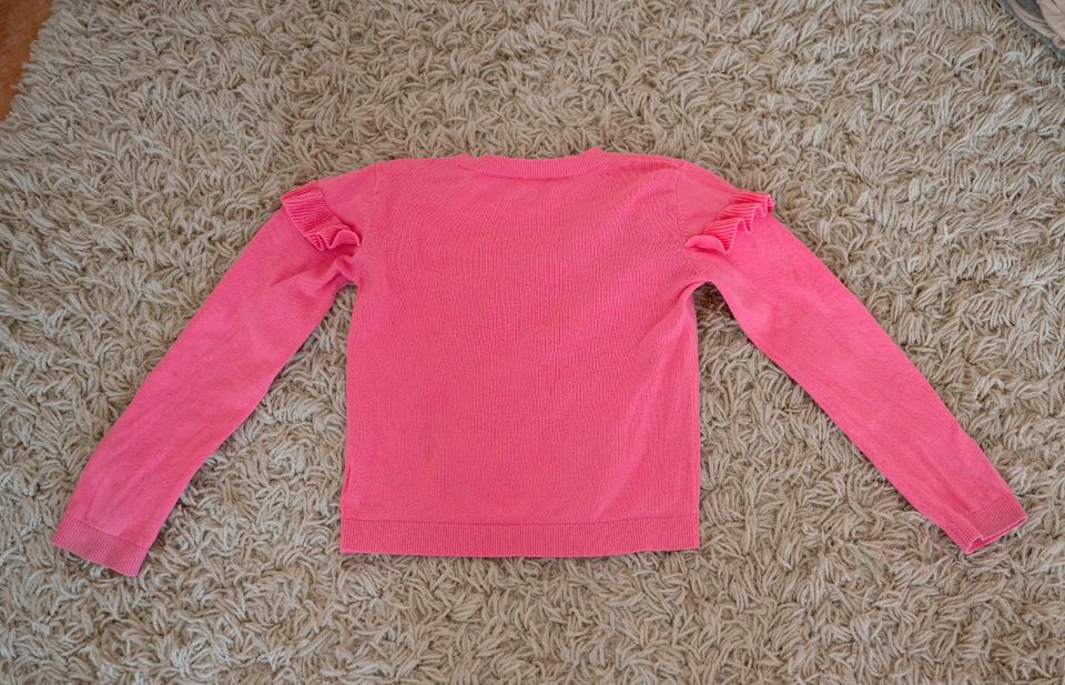 Mädchen Sweater Pullover pink Oberteil von Next 100% Baumwolle in Rehling