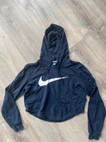 Cropped Nike Hoodie dunkelblau Schleswig-Holstein - Jevenstedt Vorschau
