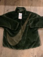 Nike NSW JacketFaux Fur Carbon Green / Medium Olive Hessen - Darmstadt Vorschau