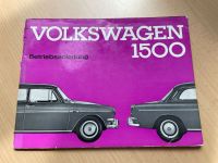 VW Volkswagen 1500 Betriebsanleitung Bedienungsanleitung 1963 Nordrhein-Westfalen - Viersen Vorschau