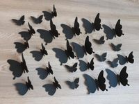 Schmetterlinge Deko Wanddeko schwarz Wandsticker Niedersachsen - Wittmund Vorschau