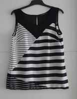 ESPRIT Collection Bluse Top Blusenshirt schwarz weiß gemustert 40 Nordrhein-Westfalen - Unna Vorschau