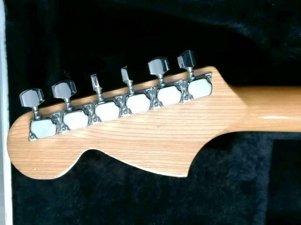 Japan 70s Clear Sound Mahagoni Stratocaster E-Gitarre pre lawsuit in Zierenberg