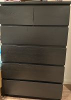 Malm Kommode 6 Schubladen von Ikea in schwarz Niedersachsen - Bienenbüttel Vorschau