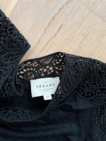 Sezane Lorena Shirt schwarz Leinen XS 34 36 Bluse Spitze T-Shirt München - Ludwigsvorstadt-Isarvorstadt Vorschau