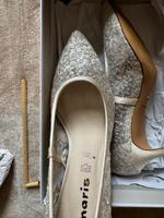 glitzer schuhe pumps tamaris hochzeit Berlin - Wilmersdorf Vorschau