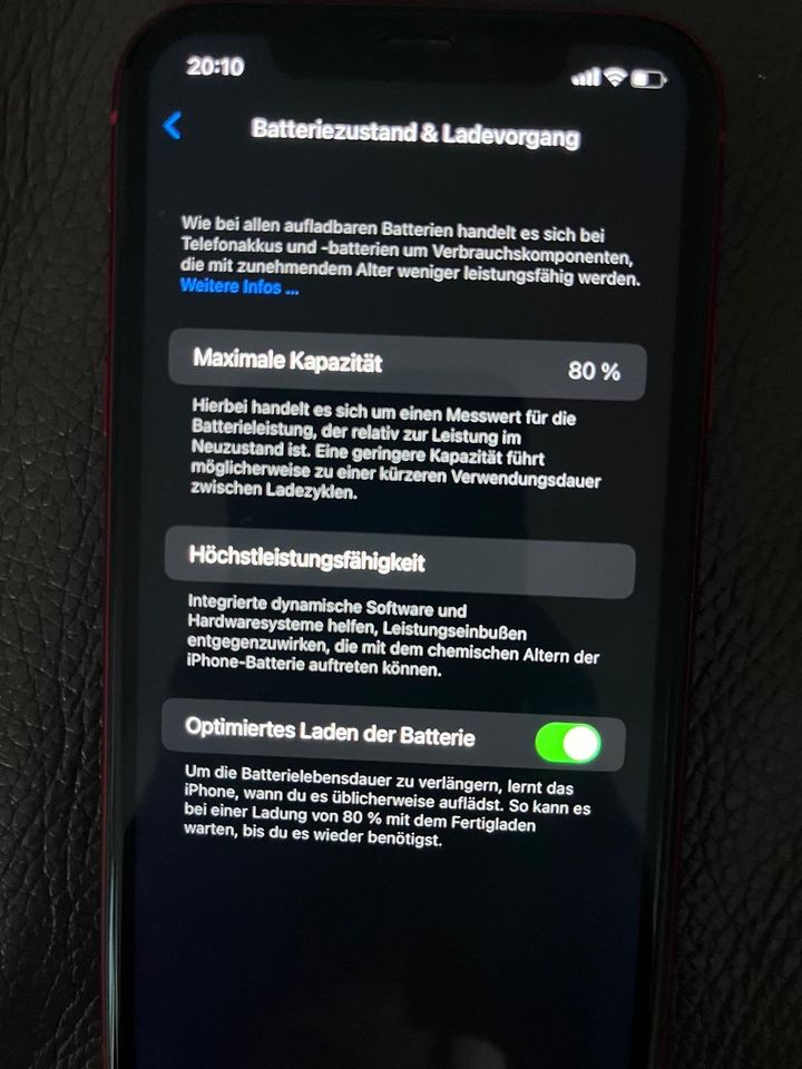 iPhone 11 rot 64 gb in Nürnberg (Mittelfr)