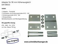 Höhenadapter / Höhenausgleich für ∅ 70 mm DDR Anhänger Kupplung Berlin - Hellersdorf Vorschau