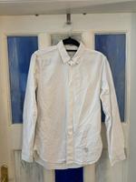 Sandro White Cotton Oxford Shirt with Button Collar Gr. S Friedrichshain-Kreuzberg - Kreuzberg Vorschau
