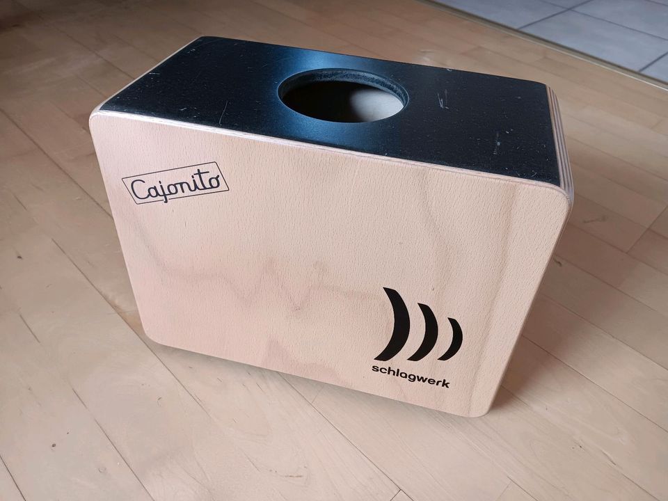 Schlagwerk Cajonito in Mindelheim