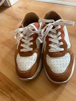 Sneaker vintage weiß orange Dresden - Pieschen Vorschau
