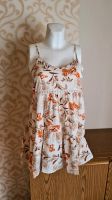 Lockeres Kleid S 36weiß mit orangener Blumen Nordrhein-Westfalen - Werne Vorschau