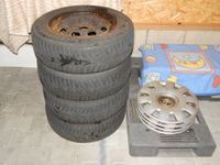 4 Stück VW Golf 4 Winterräder Goodyear UG9 195/65/R15 Sachsen - Großhartmannsdorf Vorschau