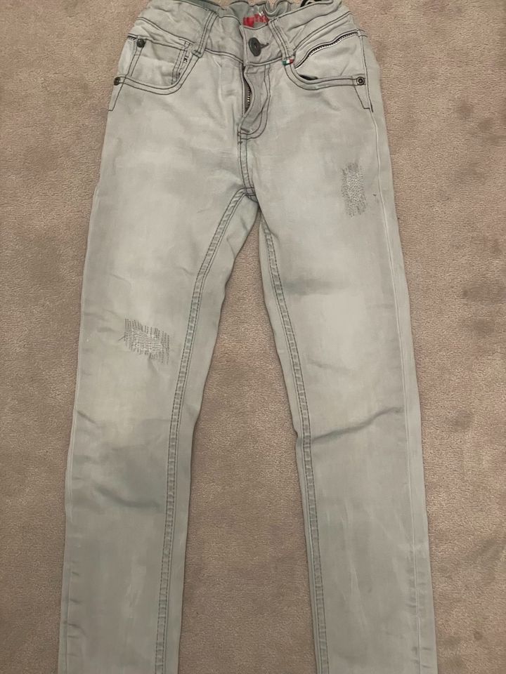 graue Vingino Skinny Jeans used Look Gr. 7 (116/122) neuwertig in Witten