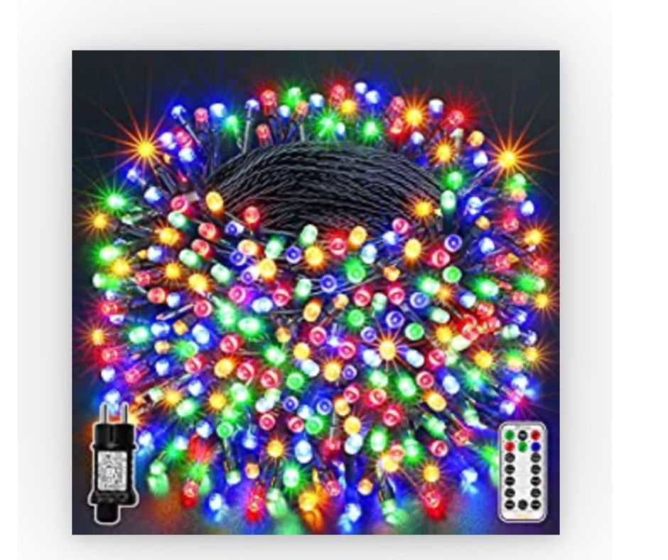 Ollny RGB Lichterkette Balkon Innen und Außen 50 Meter 500 LED bunt mit Fernbedienung Timer, 8 Modi Wasserdicht Lichterkette mit Memory Funktionen Weihnachten Beleuchtung Lampe Leuchte Licht Party NEU in Bielefeld