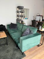 **3er Sofa in Grün aus Samt** Bayern - Rödental Vorschau