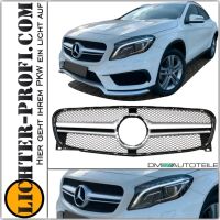 Kühlergrill silber Alu Matt für Mercedes GLA X156 ab 13-16 Hessen - Calden Vorschau