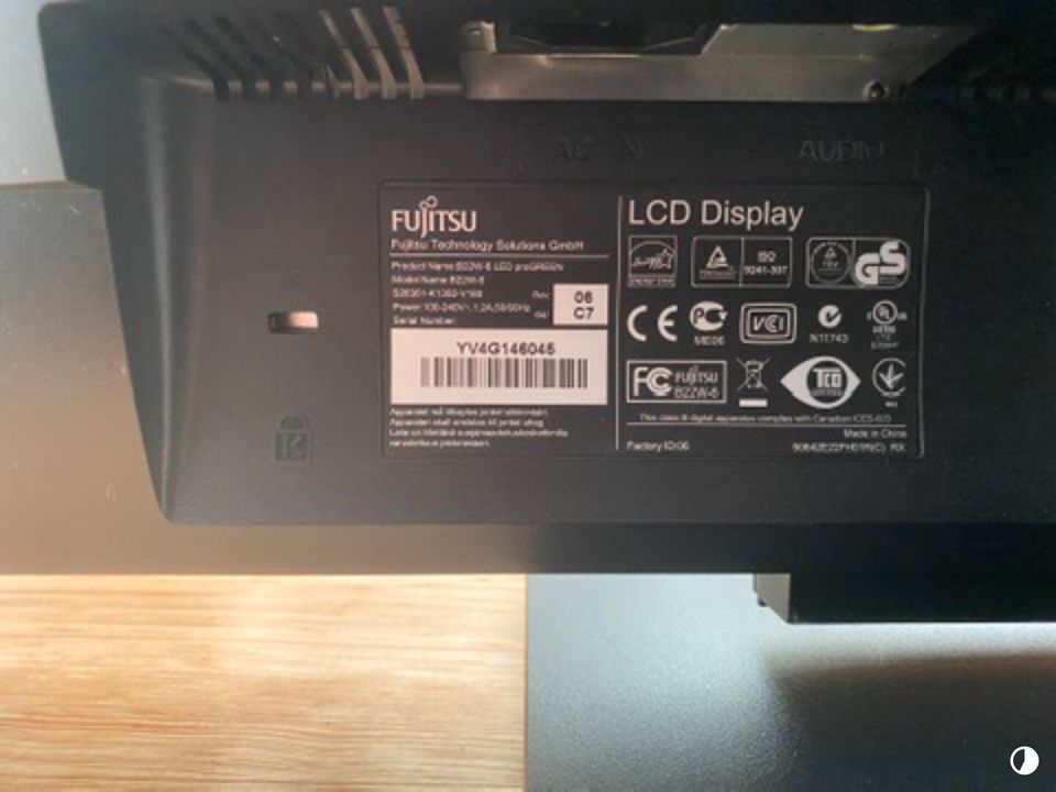 LED-Monitor Fujitsu B22W-6 LED proGreen in Postbauer-Heng