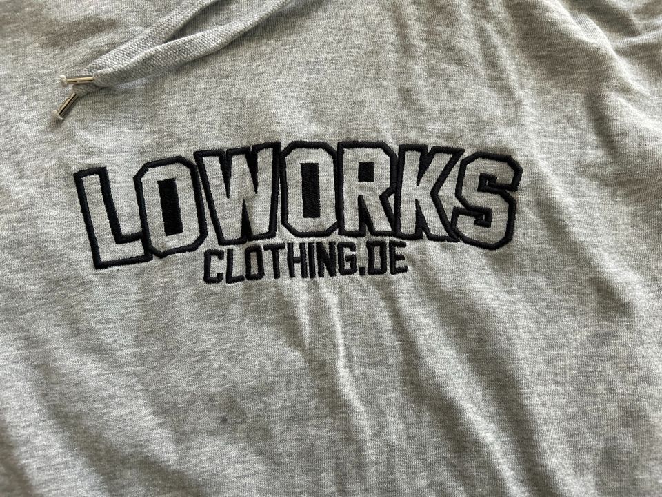 Loworks Clothing L Pullover Tuning Cars Grau in Kyritz