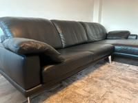 Ledercouch / Ledersofa schwarzes Büffelleder Nürnberg (Mittelfr) - Mitte Vorschau