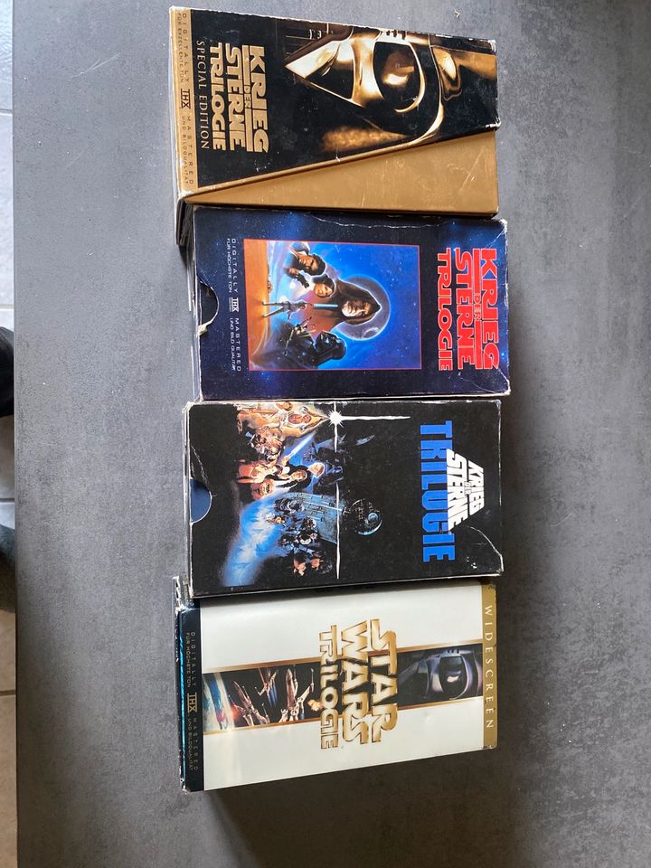 Star Wars VHS Sammlung in Neckargerach