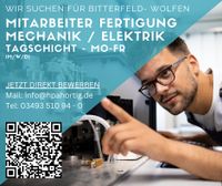 Mitarbeiter Fertigung Mechanik / Elektrik (m/w/d) Tagschicht Sachsen-Anhalt - Bitterfeld Vorschau