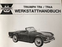 Triumph TR 4 TR 4A Werkstatthandbuch deutsch Aachen - Aachen-Richterich Vorschau
