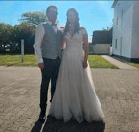 Brautkleid Hochzeitskleid mit Schnürung Größe 36 38 40 42 Bayern - Hilpoltstein Vorschau