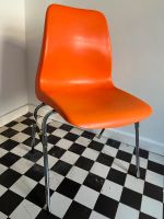 Lübke Stuhl Orange Kunststoff Stahlrohr Vintage Altona - Hamburg Othmarschen Vorschau