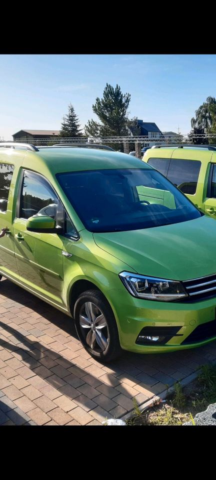 VW Caddy 1.4 TSI DSG Viperngrün Schiebedach in Kassel