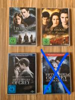 verschiedene DVD's twilight und Fifty Shades of Grey Thüringen - Dingelstädt Vorschau