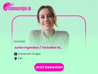 Junior Ingenieur / Techniker MSR (m/w/d) Innenstadt - Köln Altstadt Vorschau