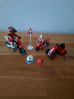 Playmobil Motorrad Rennmotorrad Quad Fahrer Zubehör Brandenburg - Ketzin/Havel Vorschau