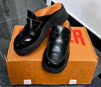 Camper Schuhe schwarz Leder Neuwertig Top Design Trend 2025 Nordrhein-Westfalen - Wassenberg Vorschau