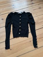 zara strickjacke preppy schwarz gold knöpfe elegant Mitte - Wedding Vorschau