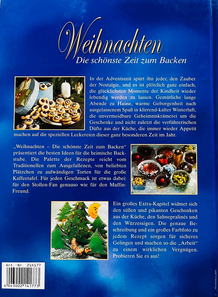 Buch „Weihnachten - Die schönste Zeit zum Backen“ in Brietlingen