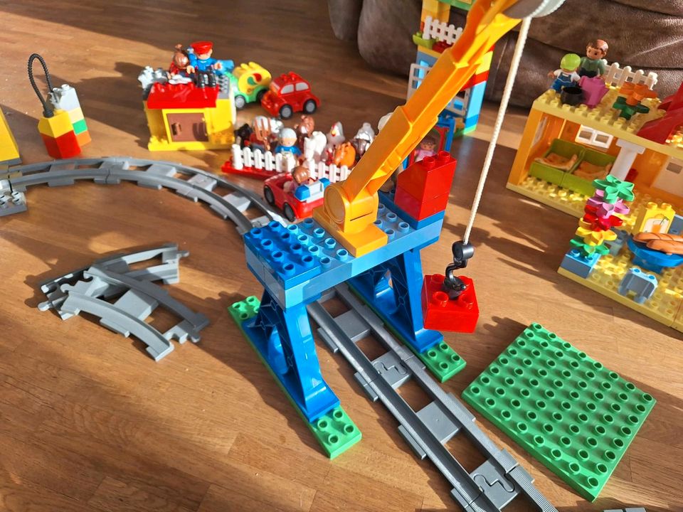 Lego Duplo Megaset - Eisenbahn Feuerwehr Zoo uvm in Regensburg